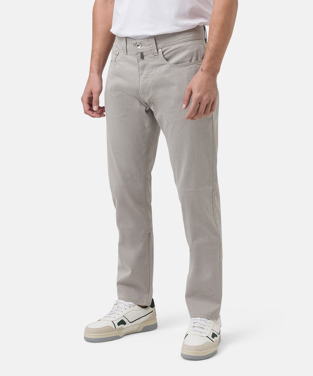 PIERRE CARDIN Lyon TAPERED Five Pocket - Sand Pebble Beige - 34540 4200.1110