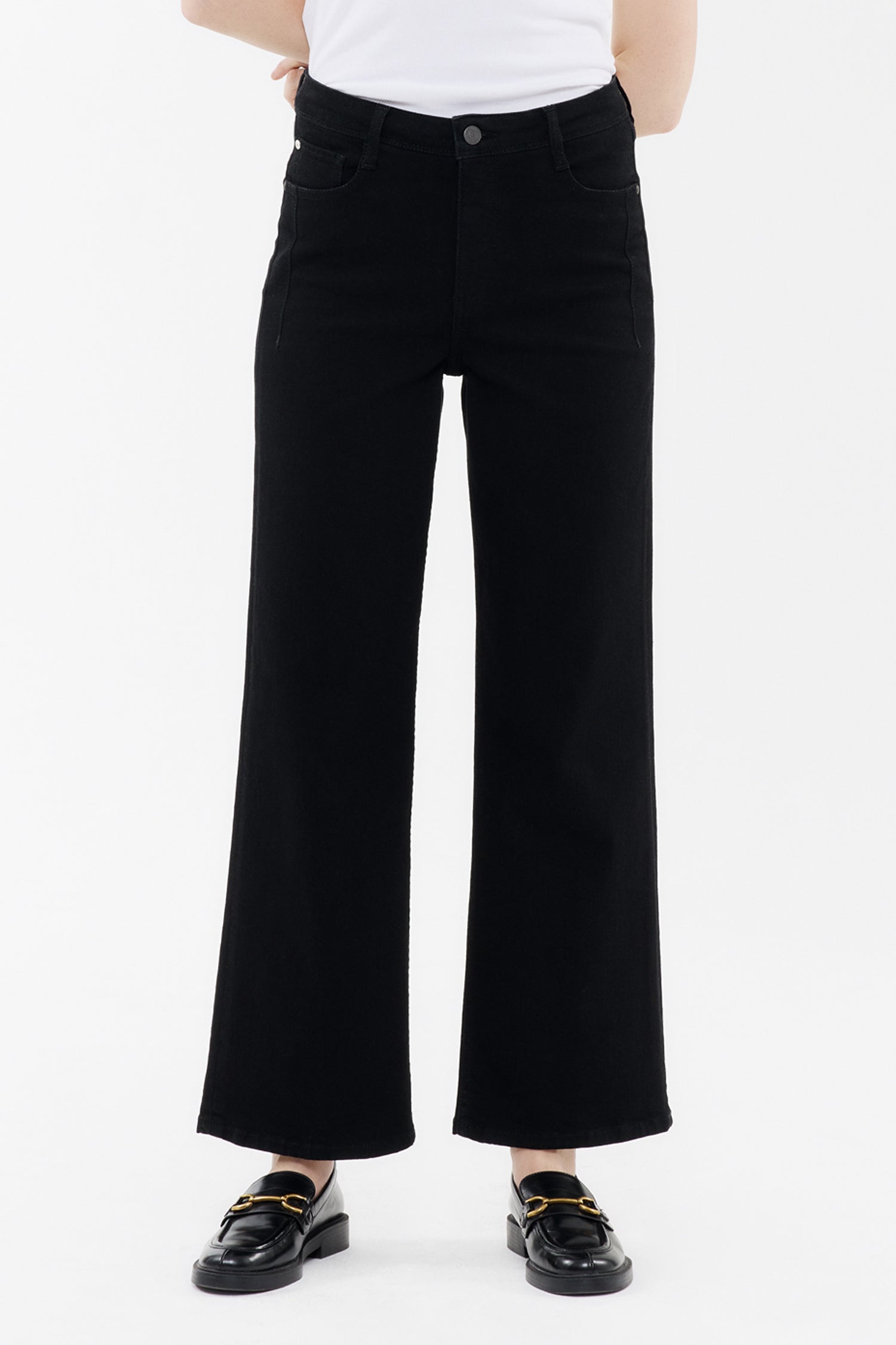 BLUE FIRE Judy Wide-Leg-Jeans - Midnight Noir - 1156.269 von Blue Fire