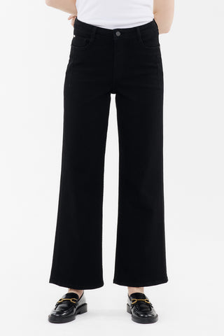 BLUE FIRE Judy Wide-Leg-Jeans - Midnight Noir - 1156.269