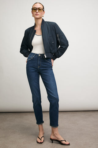 BLUE FIRE Fiona Carrot Jeans - Midnight Atlantic Blue - 1164.266