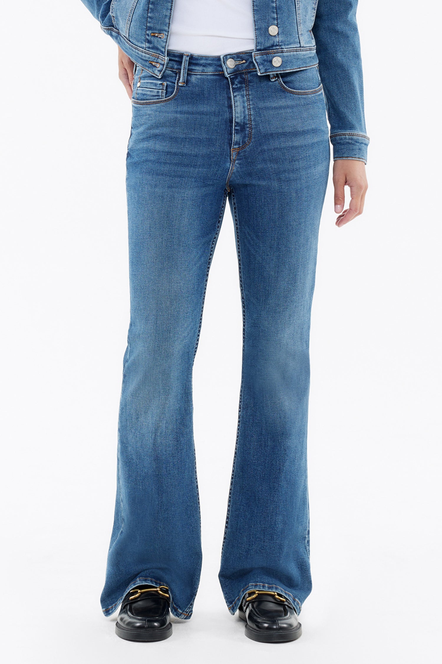BLUE FIRE Sunny Bootcut Jeans - Cobalt Breeze Blue - 1189.265