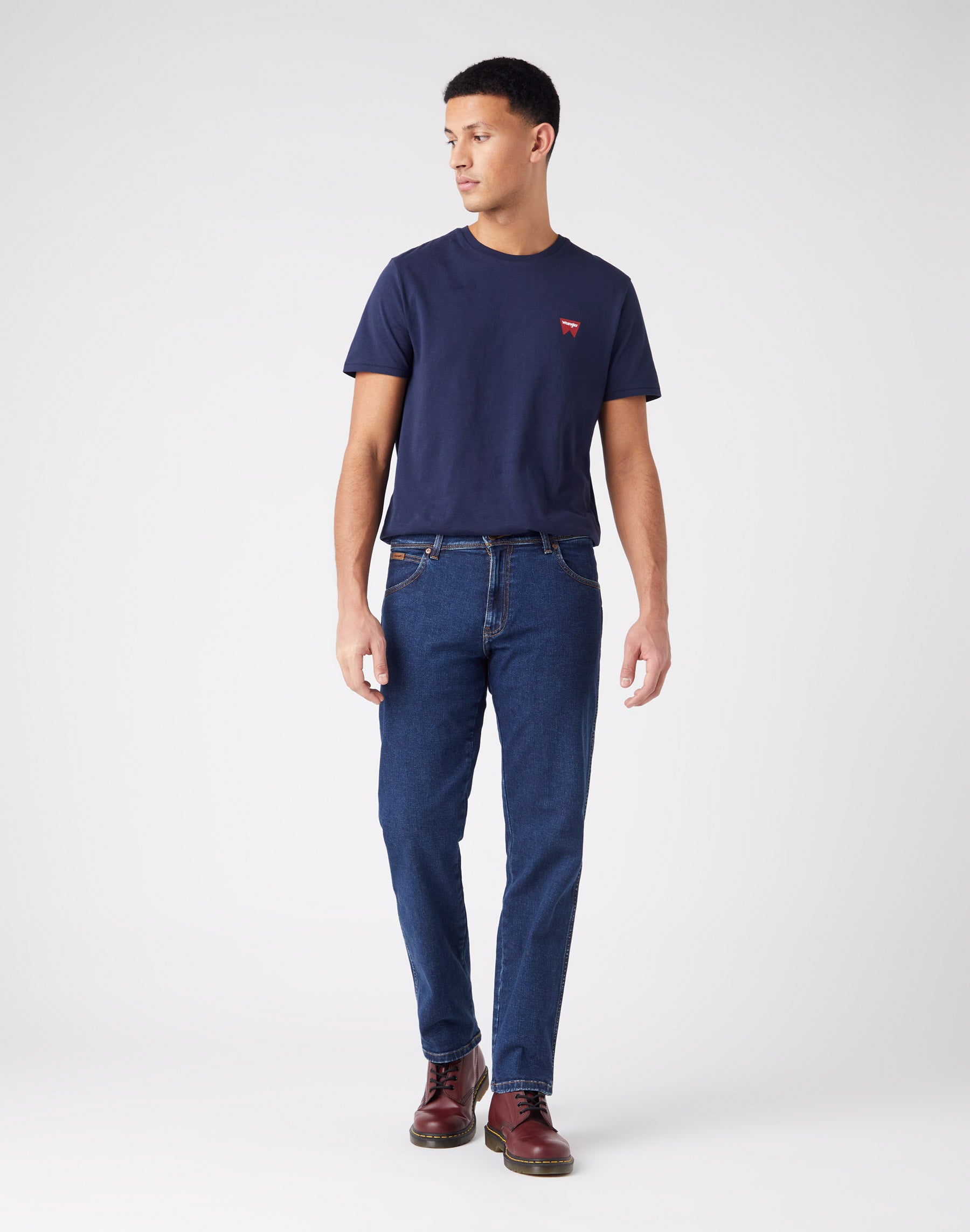 WRANGLER Texas Jeans - Indigo Workshop Blue - W12133009 von Wrangler