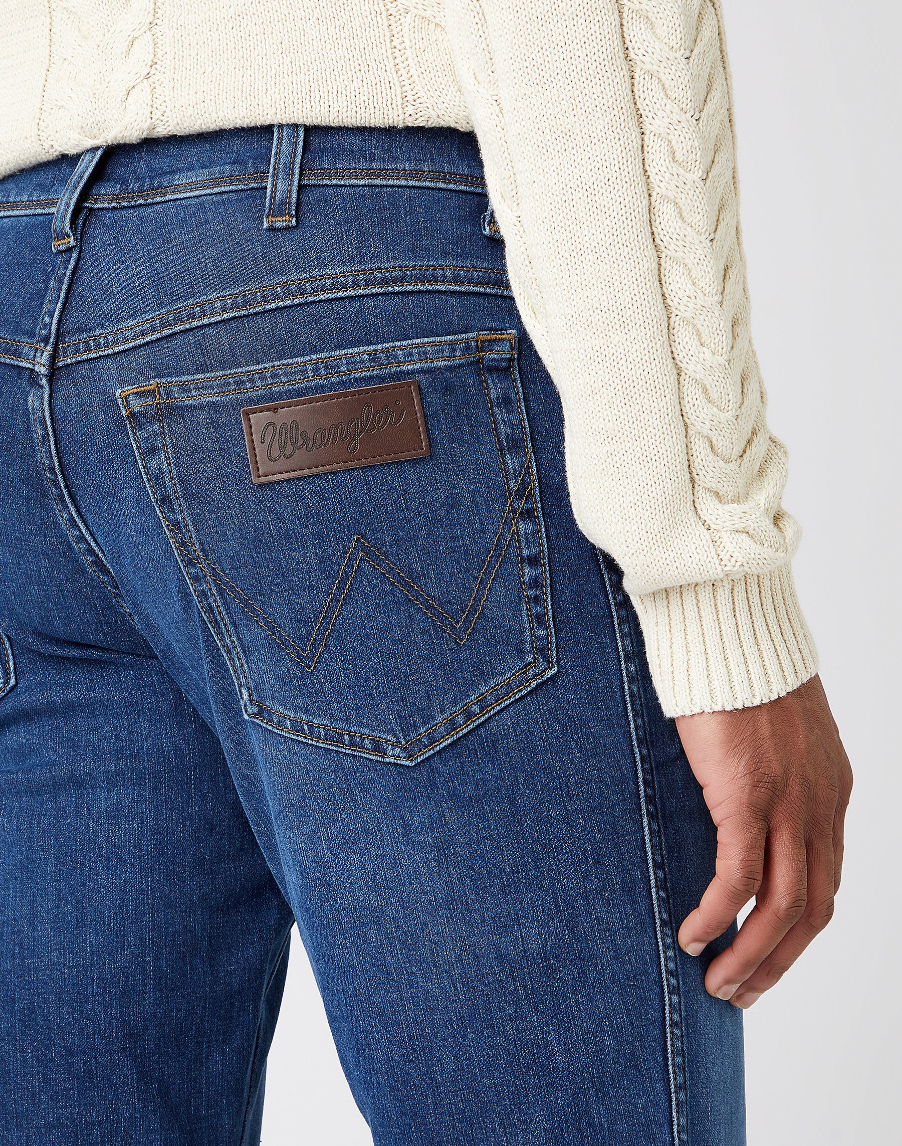 WRANGLER Texas Slim - Deep Atlantic Navy - W12SAO67S von Wrangler