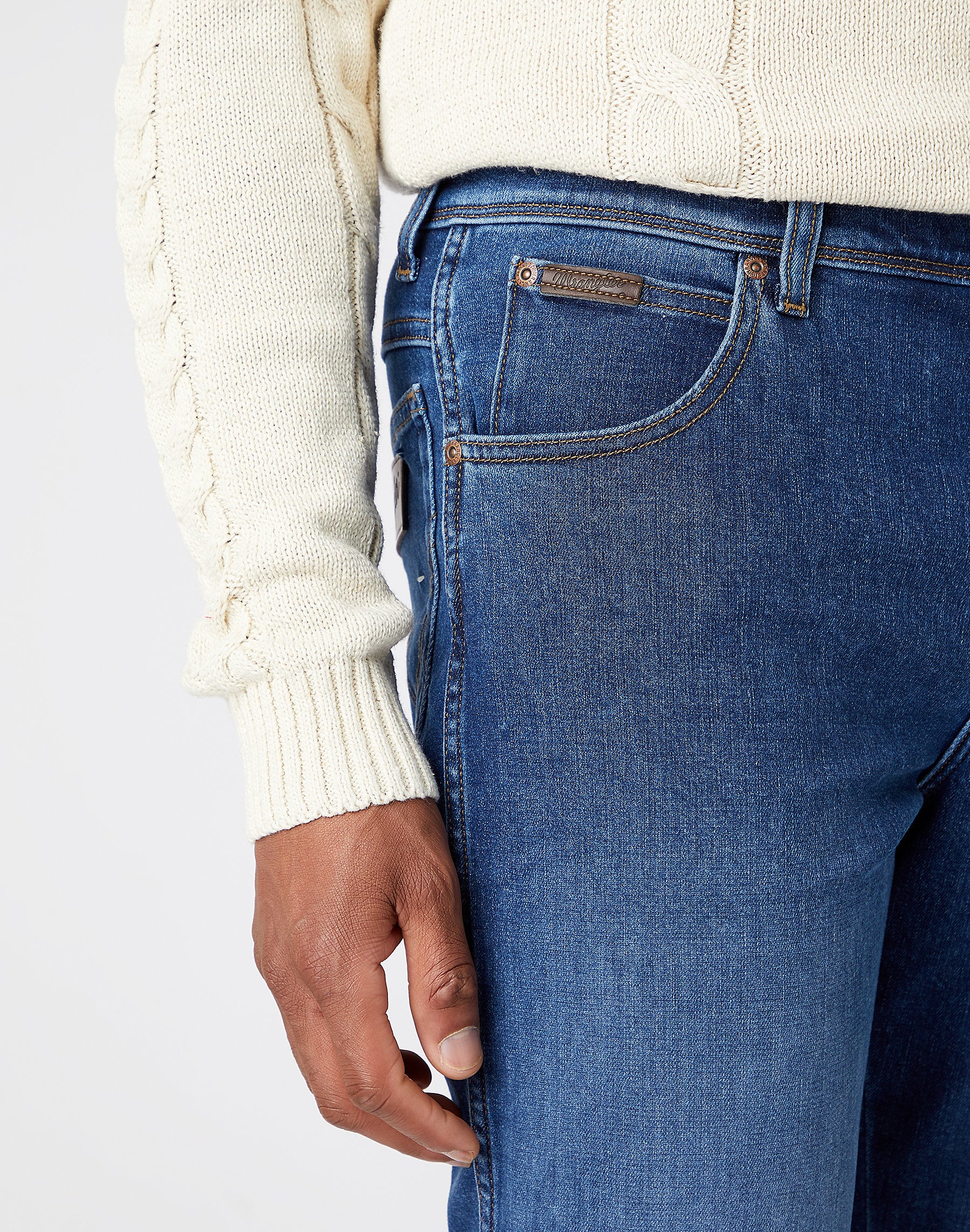 WRANGLER Texas Slim - Deep Atlantic Navy - W12SAO67S von Wrangler