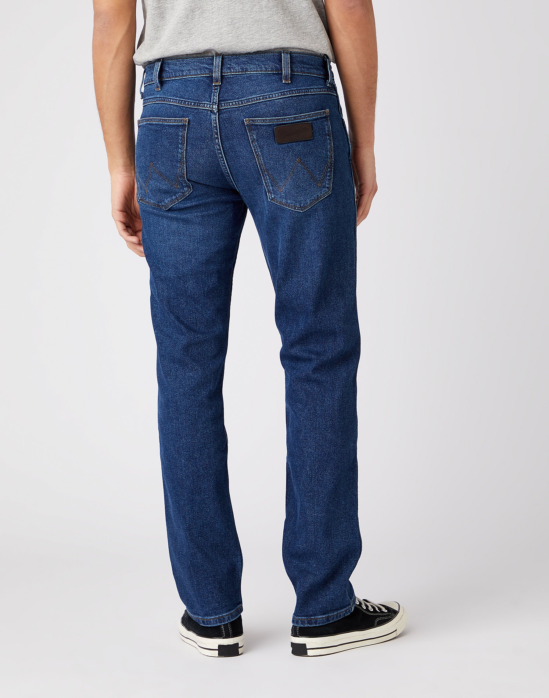 WRANGLER GREENSBORO THE MASTER Five Pocket - Midnight Wash Indigo - W15QU551Q