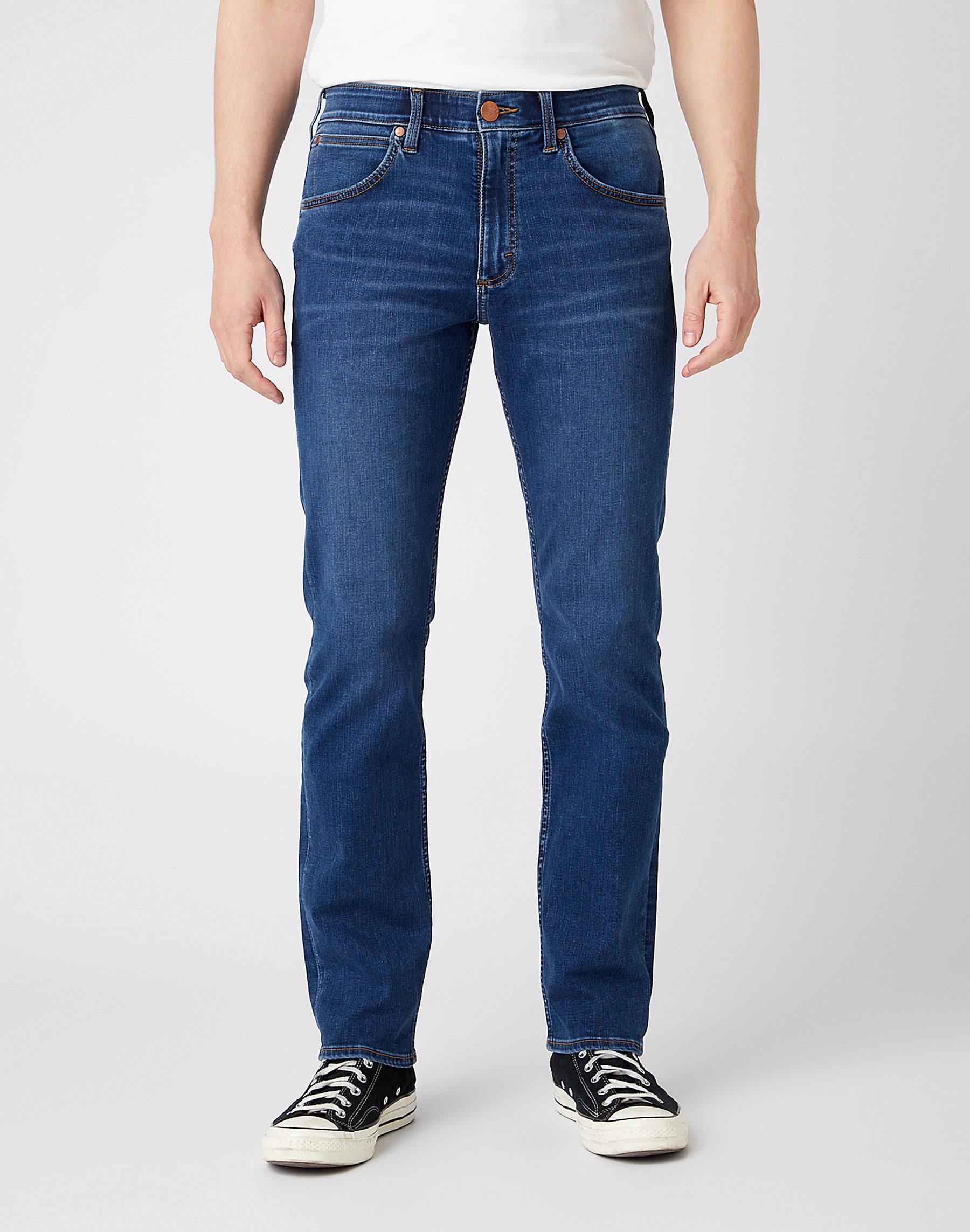 WRANGLER GREENSBORO Jeans - Deep Indigo Stone - W15QXL381