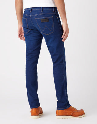 WRANGLER Larston Five Pocket - Indigo Compass Blue - W18SYI39K