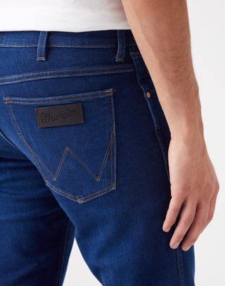 WRANGLER Larston Five Pocket - Indigo Compass Blue - W18SYI39K