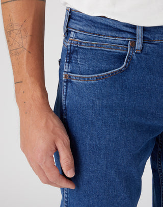 WRANGLER GREENSBORO Five Pocket - Indigo Harbor Blue - W15QYI39U