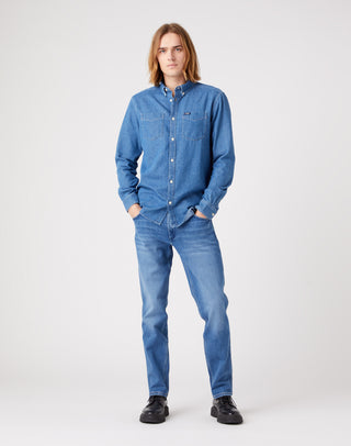 WRANGLER Greensboro new favorite - Ocean River Blue - W15QJX21Y