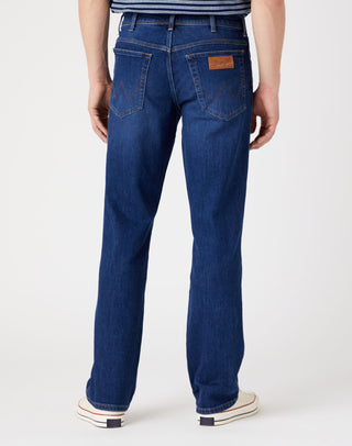 WRANGLER Texas Five Pocket - Midnight Ripple Blue - W121JX20C