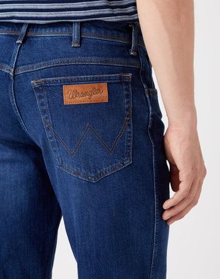 WRANGLER Texas Five Pocket - Midnight Ripple Blue - W121JX20C