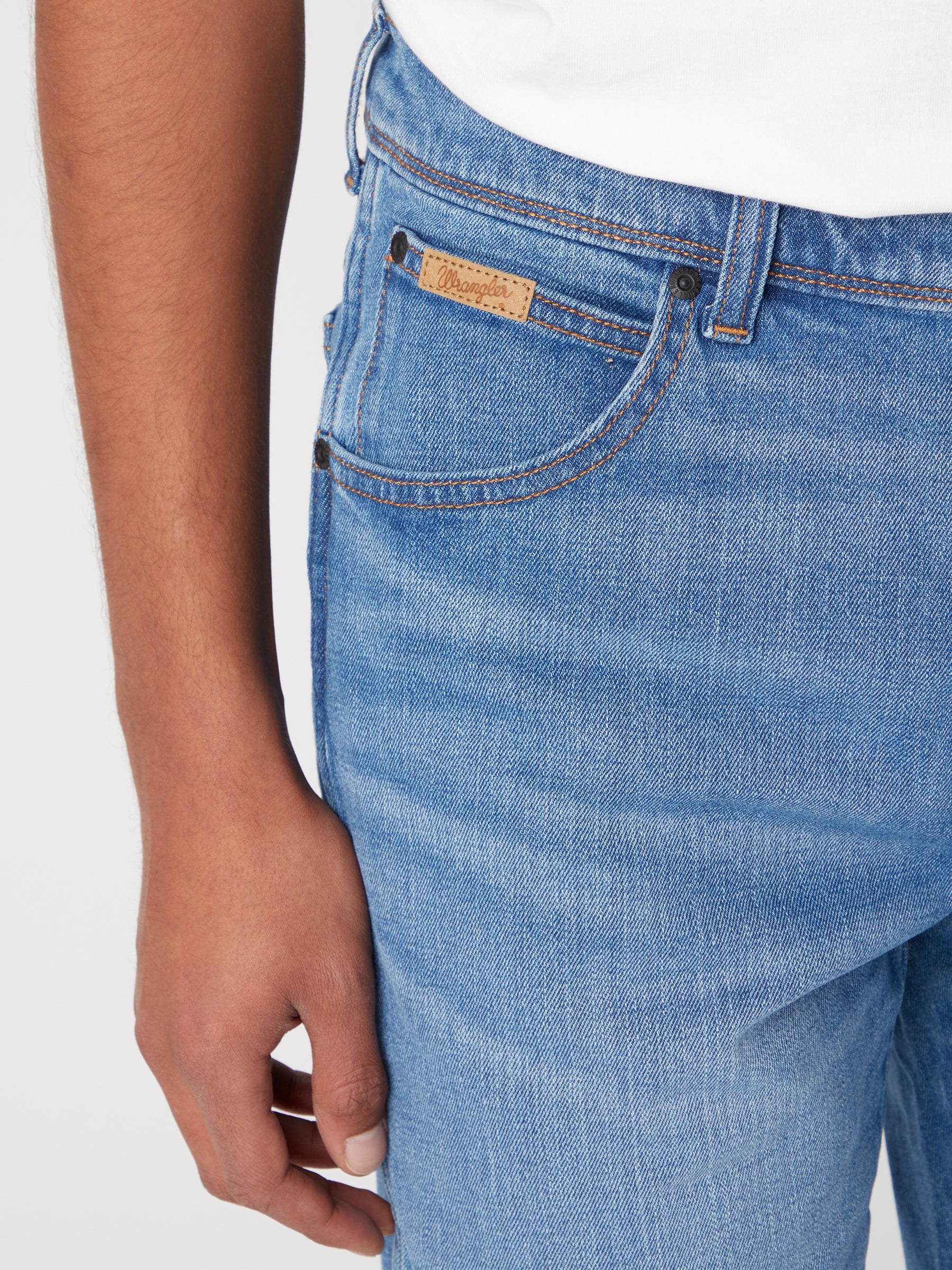 WRANGLER Texas Shorts vito - Summer Indigo Vintage - W11CAG42E von Wrangler