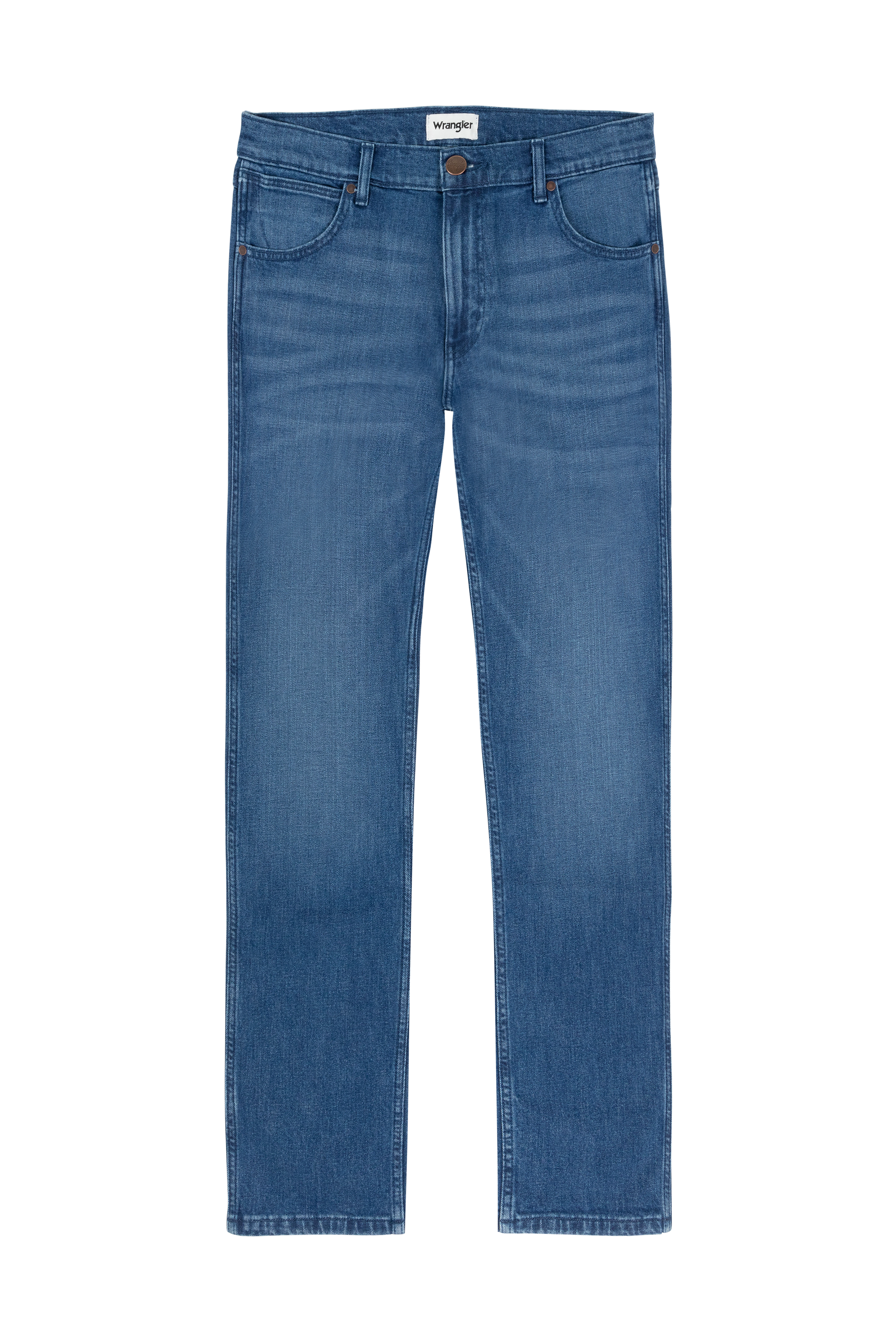 WRANGLER Greensboro Five Pocket - Harbor Mist Blue - W15QAG42A von Wrangler