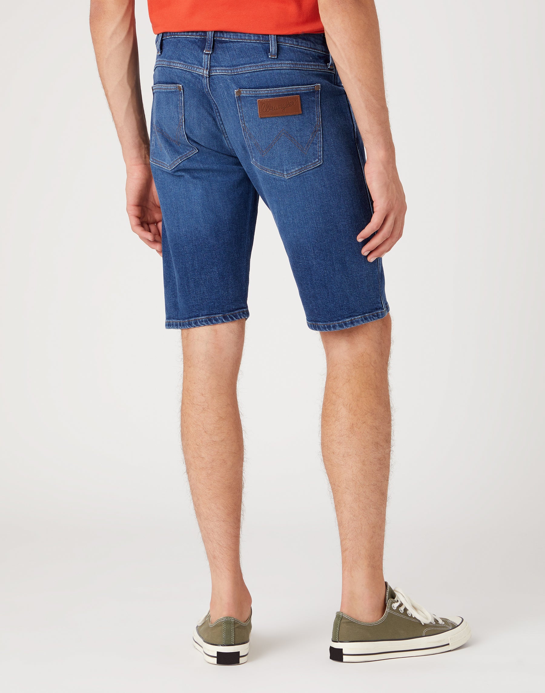 WRANGLER Colton Shorts - Dusty Harbor Blue - W16CJXY81 von Wrangler
