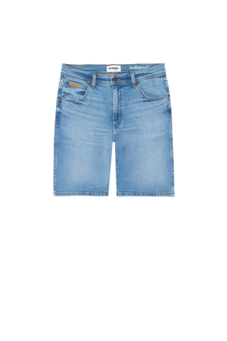 WRANGLER Texas Shorts the dude - Misty Coast Blue - W11C84Z94