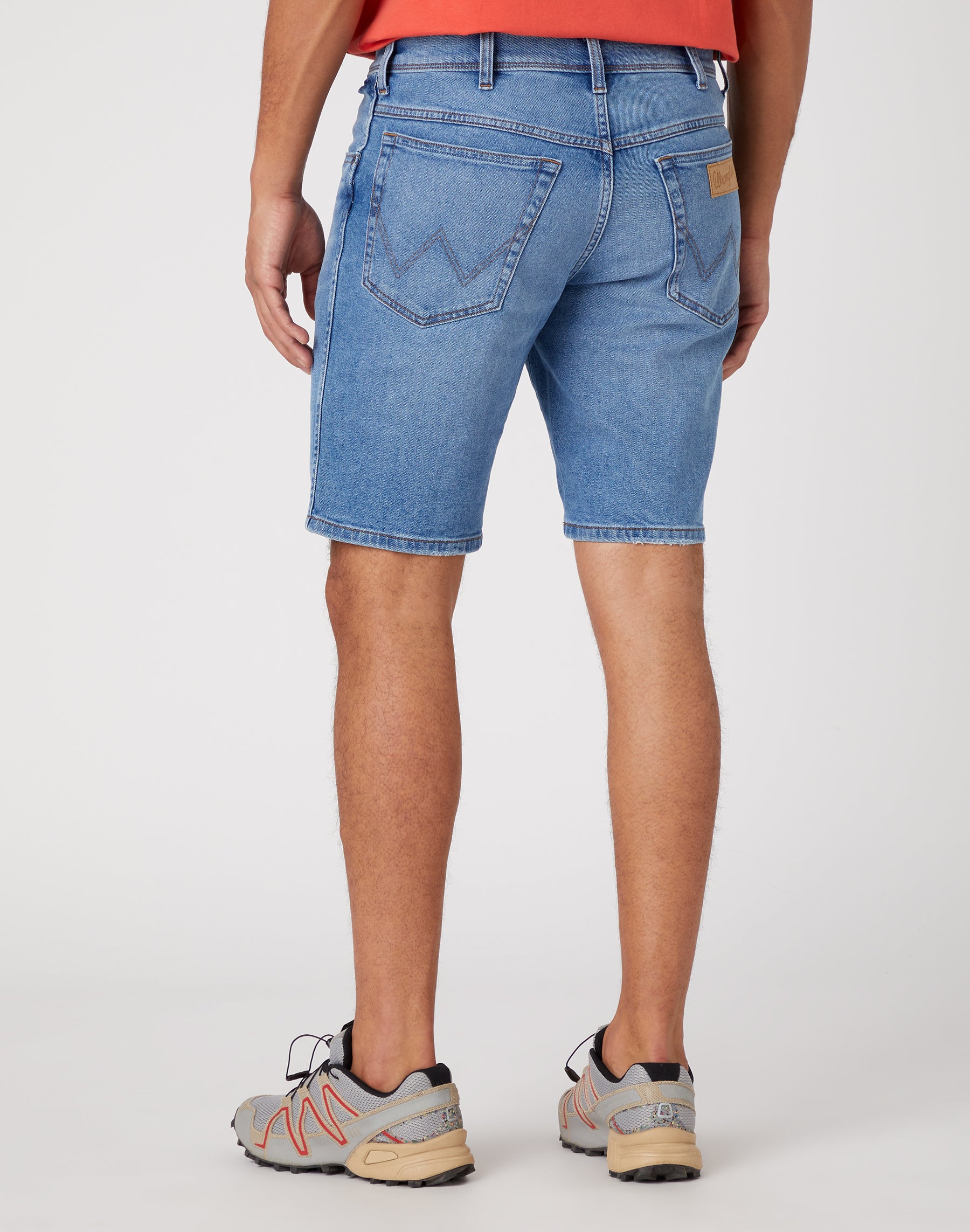 WRANGLER Texas Shorts the dude - Misty Coast Blue - W11C84Z94 von Wrangler