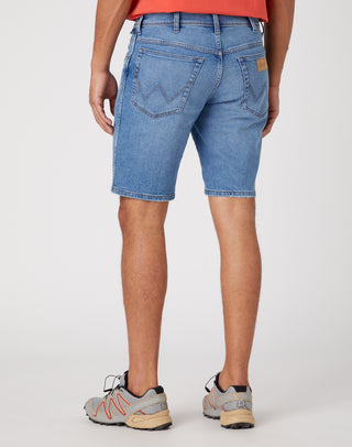 WRANGLER Texas Shorts the dude - Misty Coast Blue - W11C84Z94