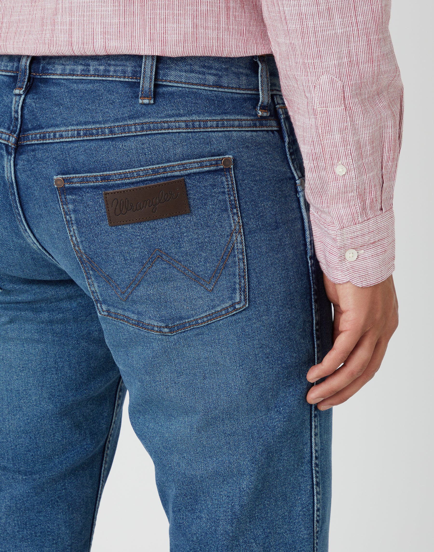 WRANGLER GREENSBORO el nino - Ocean Ripple Blue - W15QYLZ66 von Wrangler