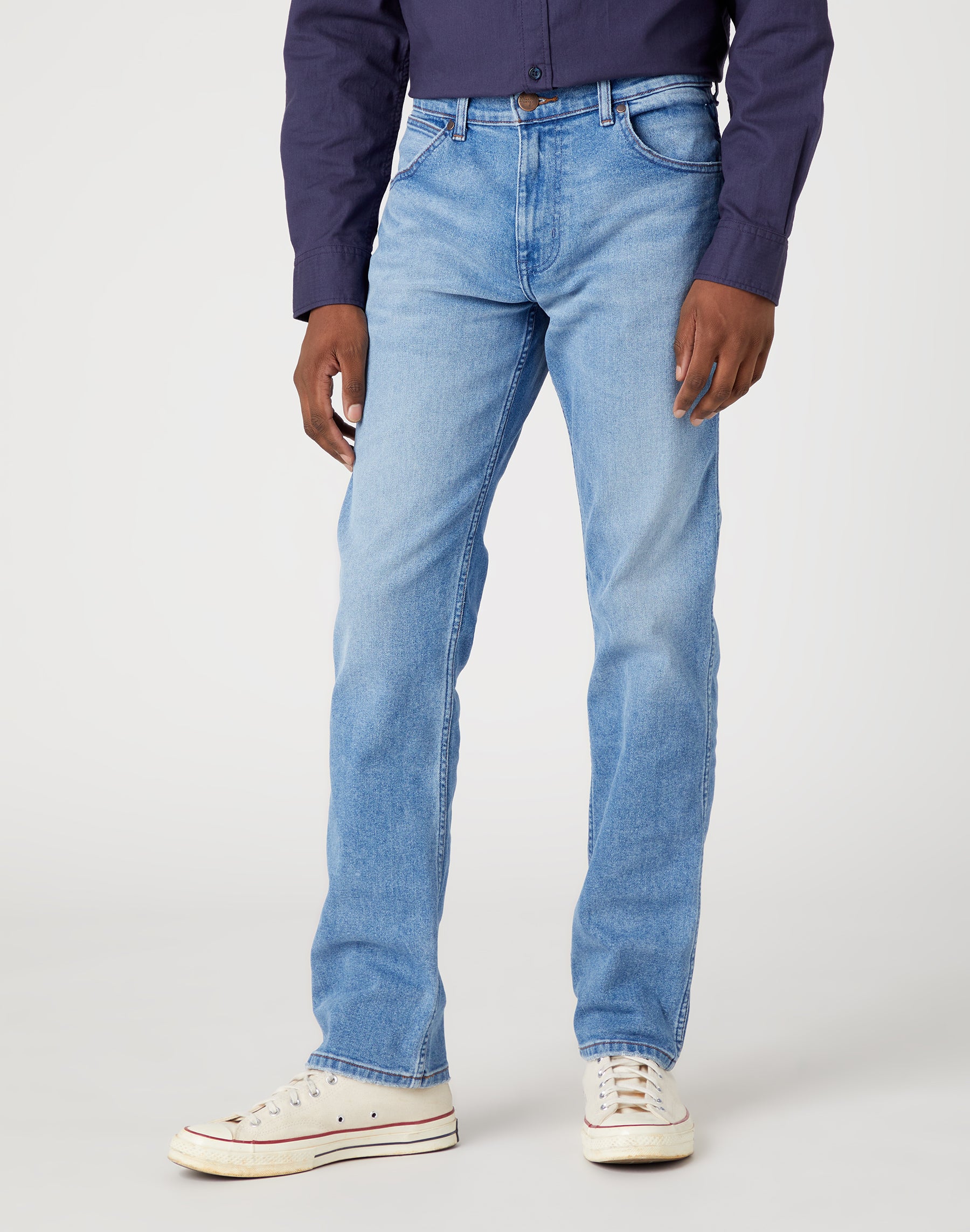 WRANGLER Greensboro cool twist - Sky Harbor Blue - W15QYLZ70