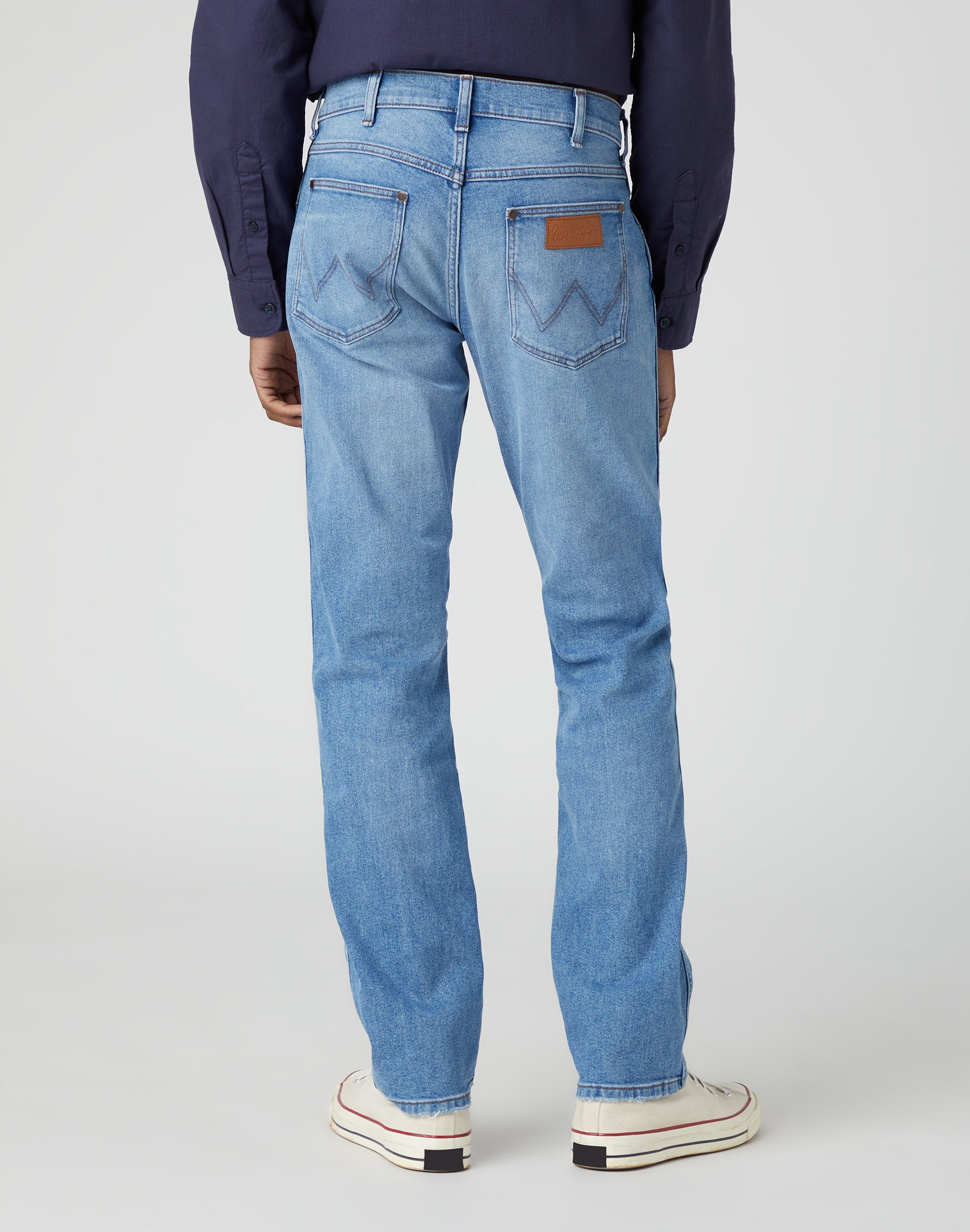 WRANGLER Greensboro cool twist - Sky Harbor Blue - W15QYLZ70 von Wrangler