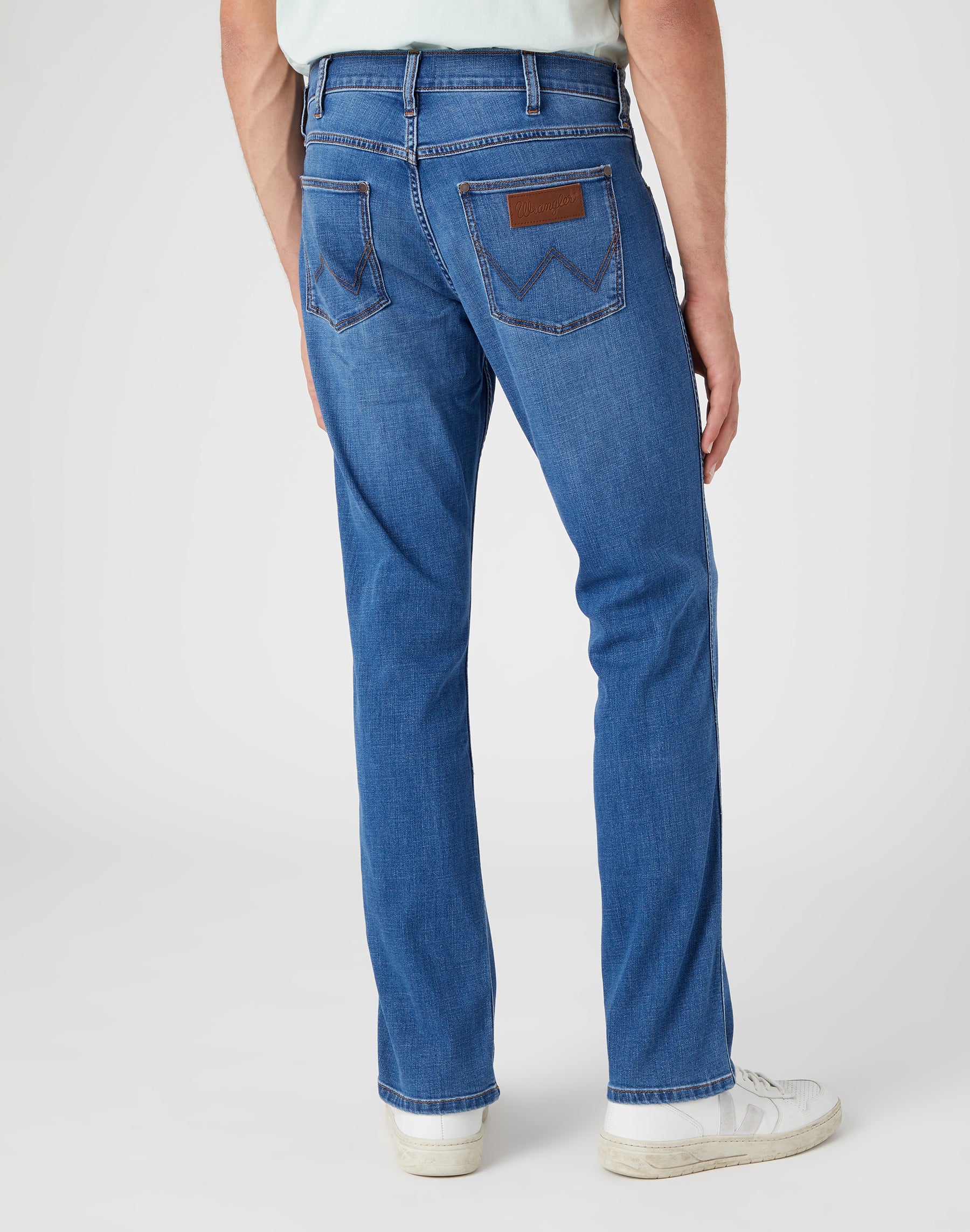 WRANGLER Greensboro Five Pocket - Denim Harbour Blue - W15Q74Z59