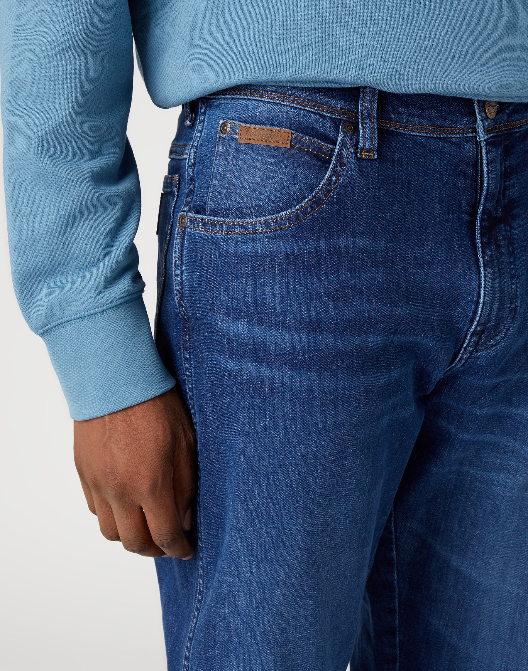 WRANGLER Texas Jeans - Midnight Harbor Blue - W121YJZ99 von Wrangler