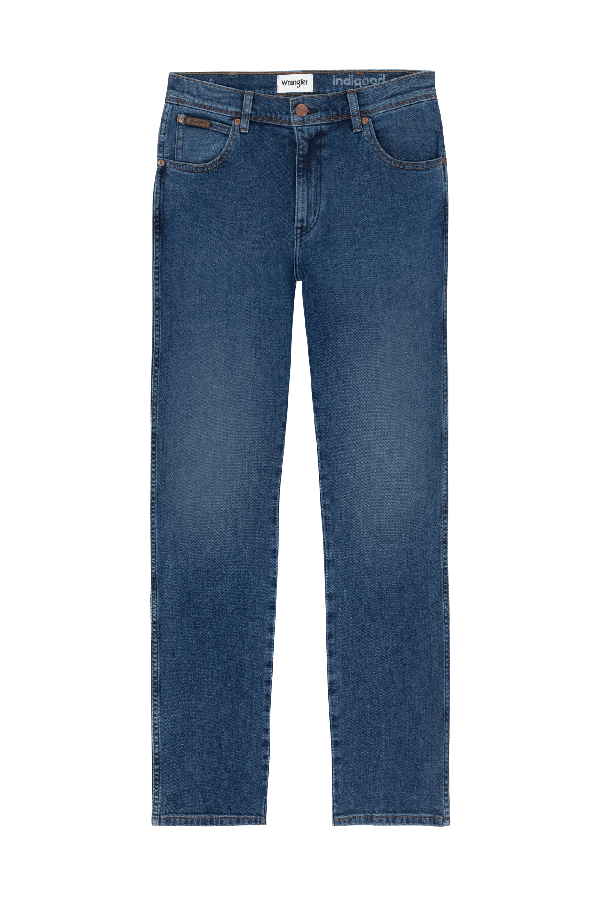 WRANGLER TEXAS the rock Straight Jeans - Indigo Harbor Blue - W1218450X von Wrangler