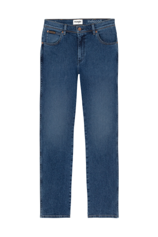 WRANGLER TEXAS the rock Straight Jeans - Indigo Harbor Blue - W1218450X