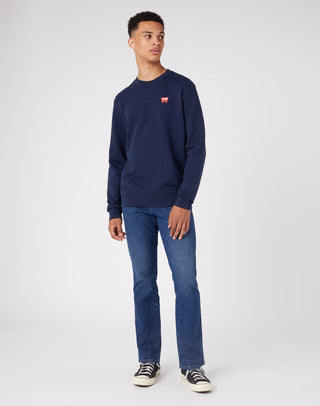 WRANGLER TEXAS the rock Straight Jeans - Indigo Harbor Blue - W1218450X