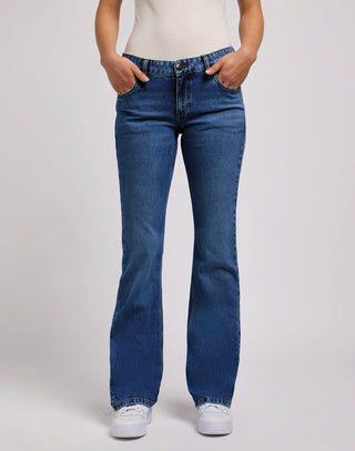 LEE MARION STRAIGHT Jeans - Ocean Shadow Blue - 112354413