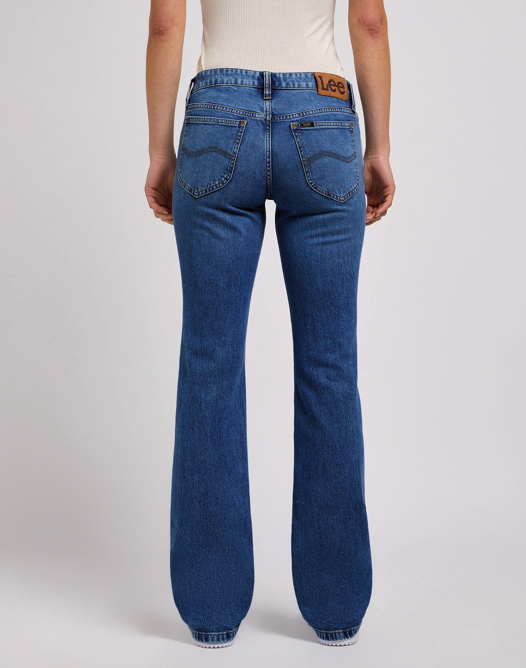 LEE MARION STRAIGHT Jeans - Ocean Shadow Blue - 112354413 von LEE