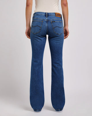 LEE MARION STRAIGHT Jeans - Ocean Shadow Blue - 112354413