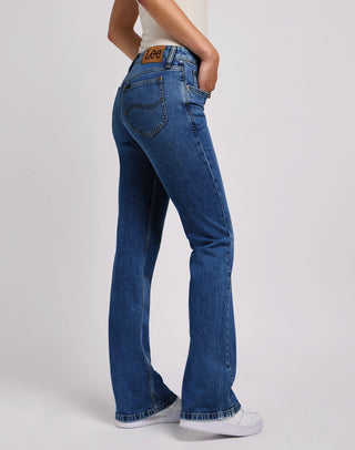 LEE MARION STRAIGHT Jeans - Ocean Shadow Blue - 112354413