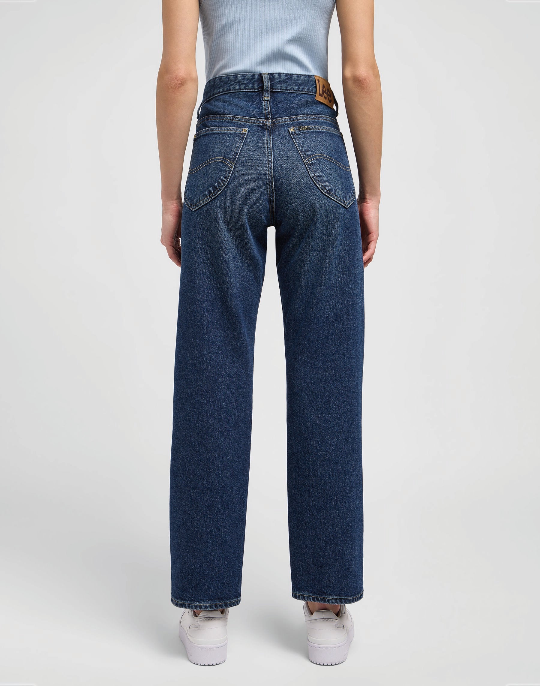 LEE RIDER CLASSIC Straight Jeans - Night Atlantic Blue - 112354414