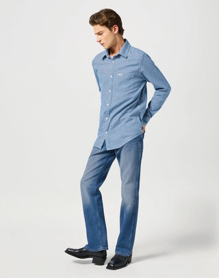 WRANGLER Horizon Schlittenhose - Riverstone Blue Wash - 112356832