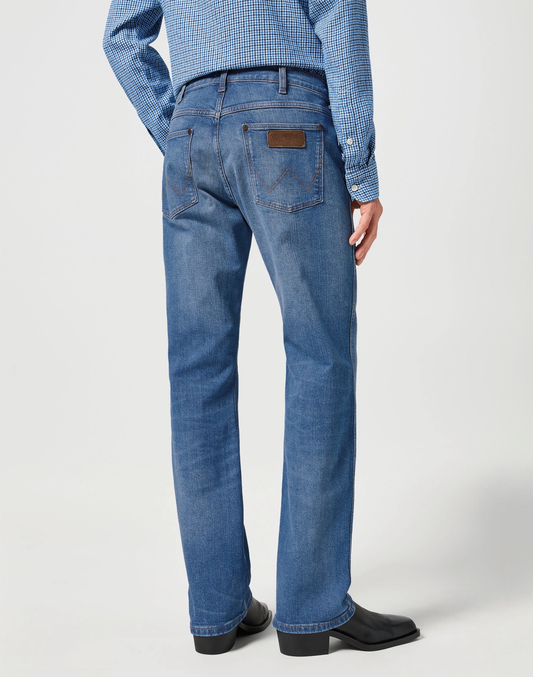 WRANGLER Horizon Schlittenhose - Riverstone Blue Wash - 112356832