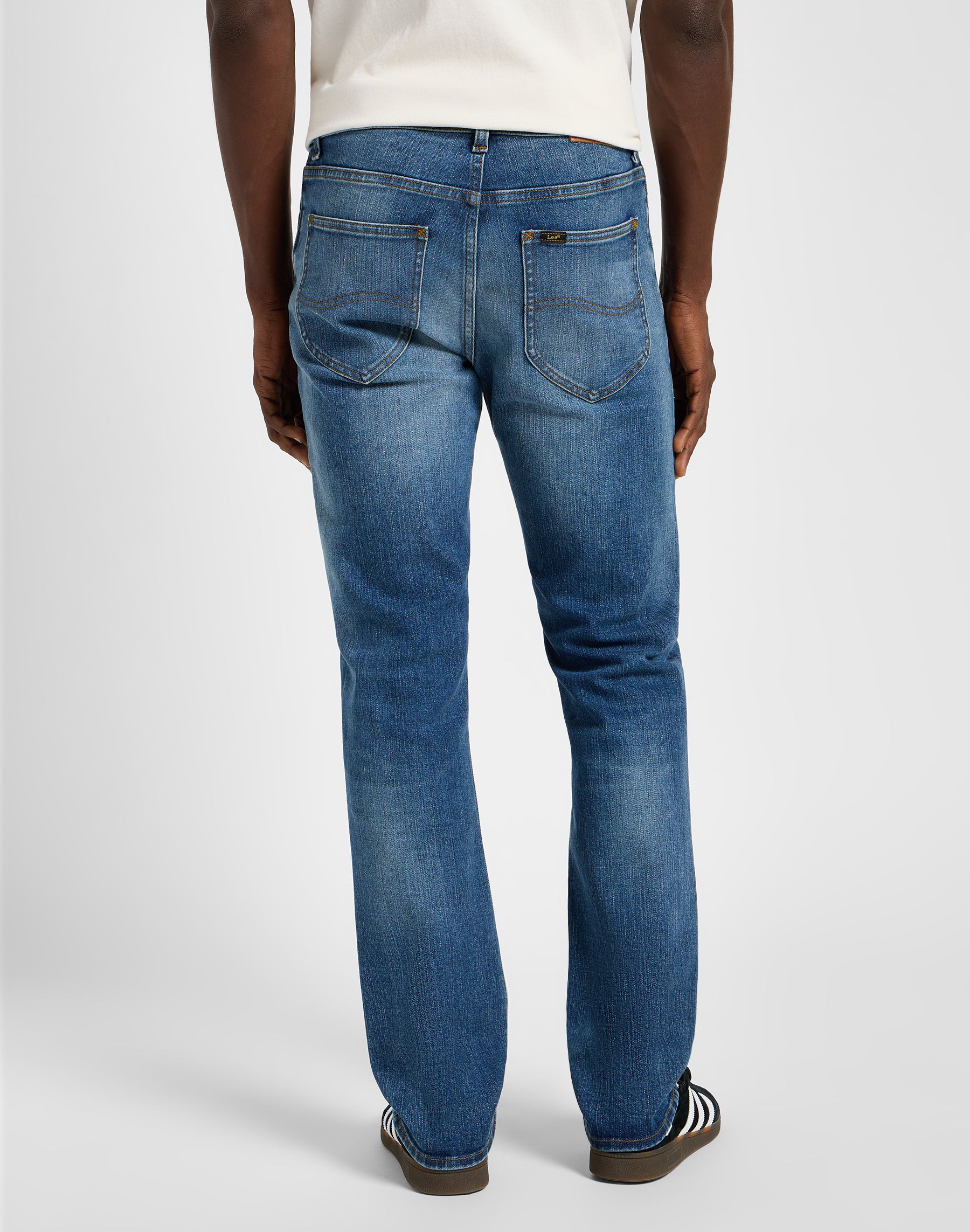 LEE Lee X Straight Five Pocket - Coastal Wash Blue - 112358000 von LEE