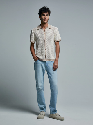 LEE WEST Baggy-Jeans - Seafoam Sky Blue - 112358052