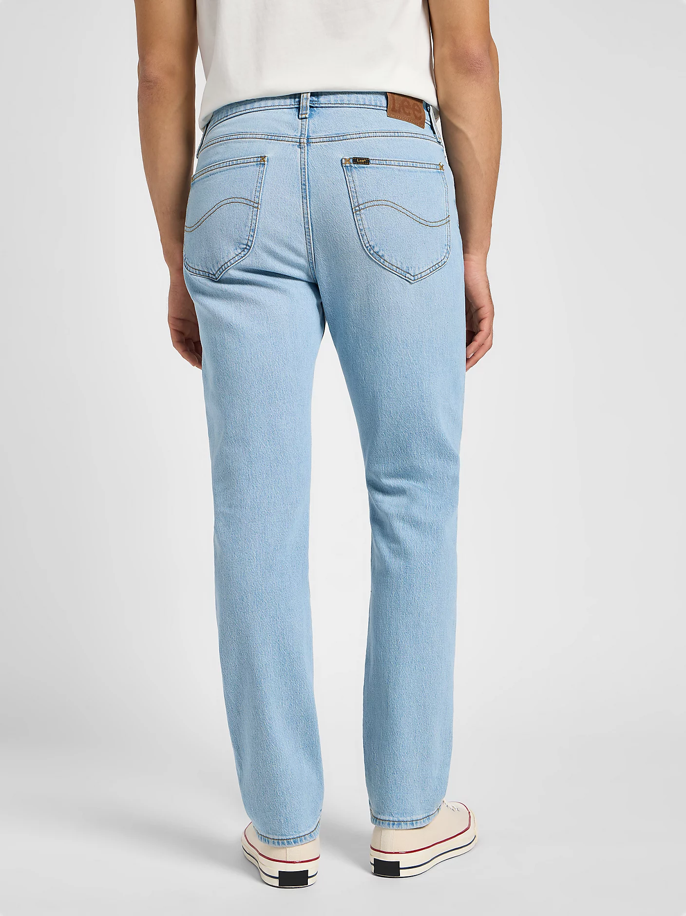 LEE WEST Baggy-Jeans - Seafoam Sky Blue - 112358052