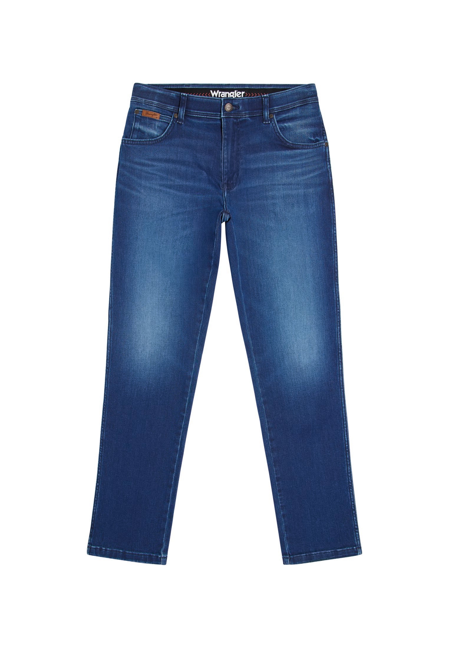 WRANGLER Texas Slim Jeans - Electric Cobalt Blue - 112358217 von Wrangler