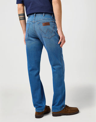 WRANGLER Texas Five Pocket - Ocean Canyon Blue - 112362336
