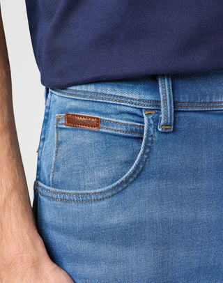 WRANGLER Texas Five Pocket - Ocean Canyon Blue - 112362336