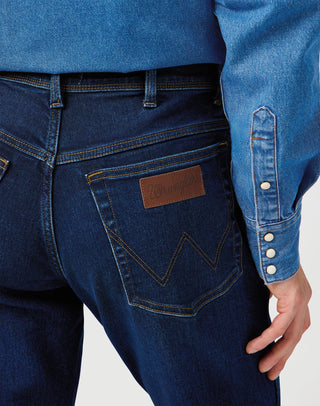 WRANGLER TEXAS Five Pocket - Midnight Retrofit Blue - 112362343