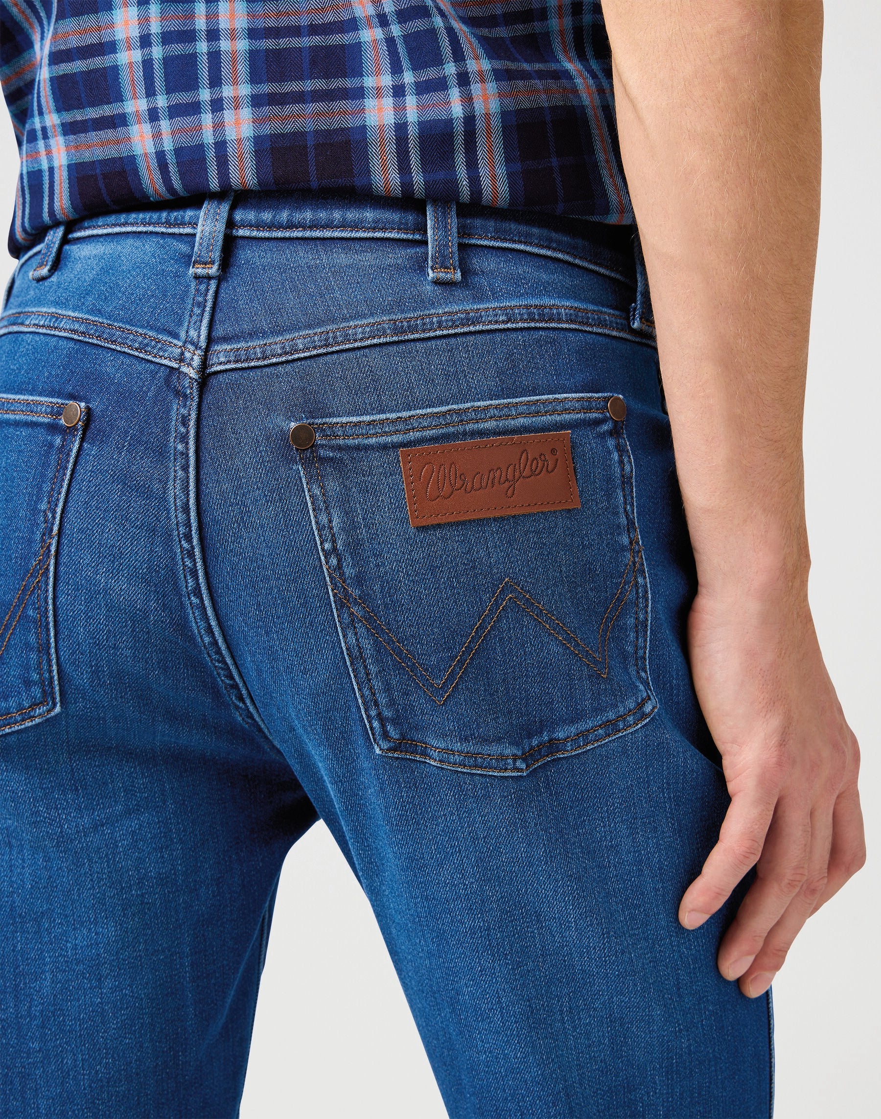 WRANGLER LARSTON - Washed Coastal Blue - 112362458 von Wrangler
