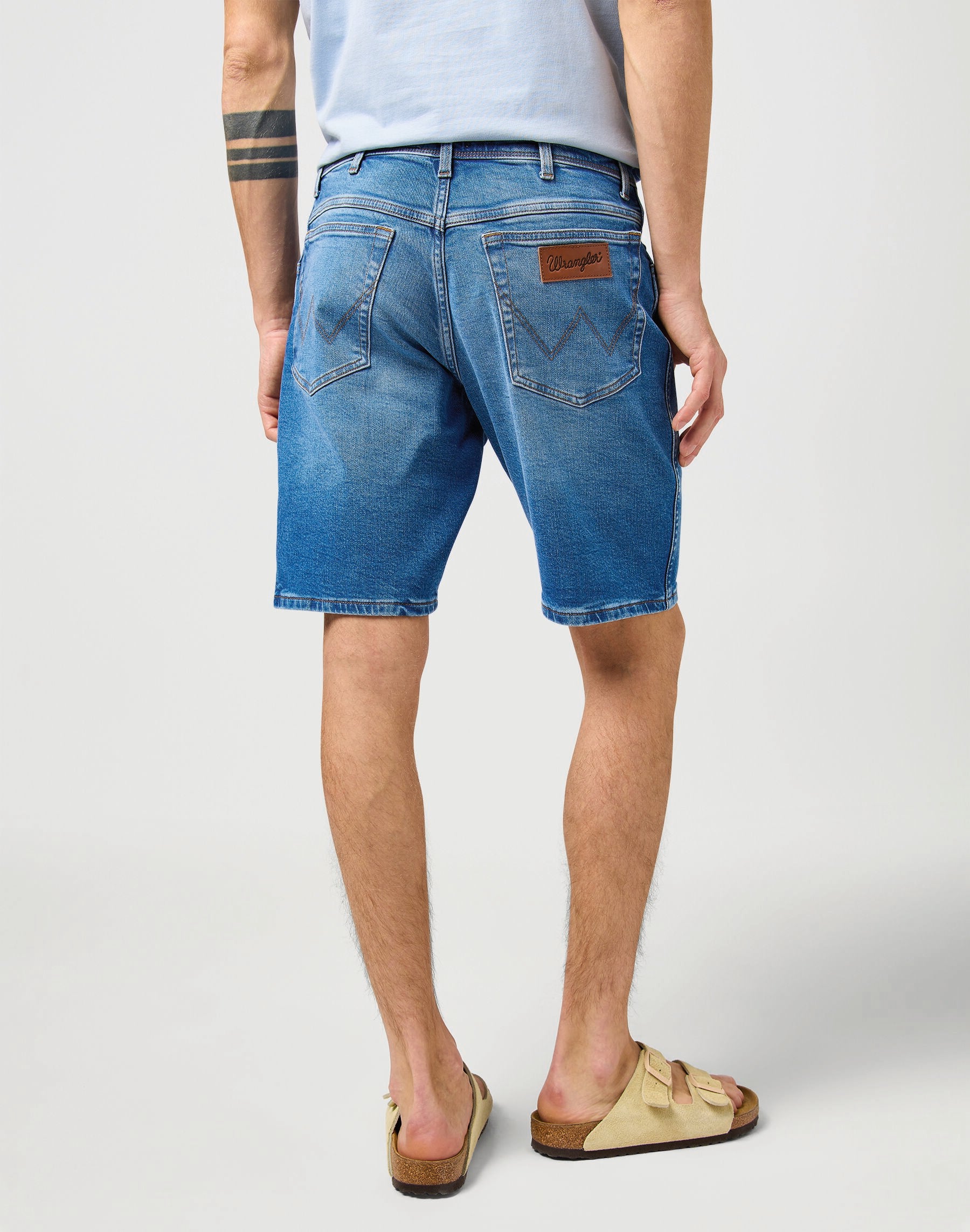 WRANGLER Texas Shorts - Vintage Azure - 112362505