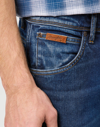 WRANGLER Texas Shorts - Indigo Canyon Blue - 112362506