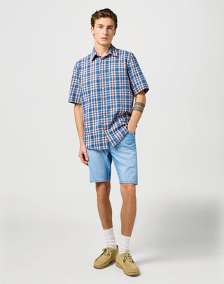 WRANGLER Texas Shorts - Light Harbour Blue - 112362508
