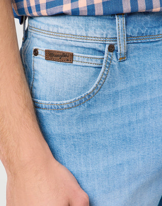 WRANGLER Texas Shorts - Light Harbour Blue - 112362508