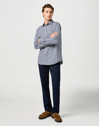 WRANGLER GREENSBORO - Midnight Chevron Blue - 112362557